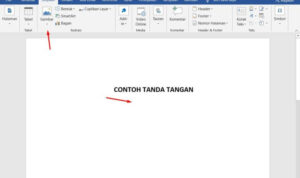 Cara Membuat Tanda Tangan di Word